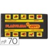PLASTILINA JOVI 70 NEGRO -UNIDAD -TAMAÑO PEQUEÑO