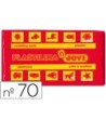 PLASTILINA JOVI 70 ROJO -UNIDAD -TAMAÑO PEQUEÑO