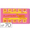 PLASTILINA JOVI 70 ROSA -UNIDAD -TAMAÑO PEQUEÑO