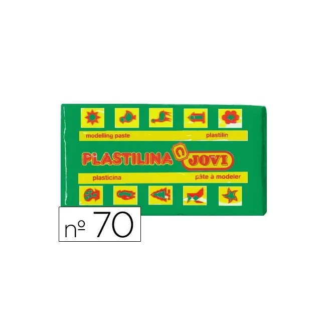 PLASTILINA JOVI 70 VERDE CLARO -UNIDAD -TAMAÑO PEQUEÑO