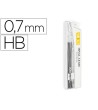 MINAS LIDERPAPEL GRAFITO 0.7 MM HB TUBO DE 12 MINAS