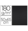 CARTULINA LIDERPAPEL 50X65 CM 180G/M2 NEGRO