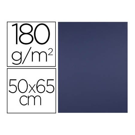 CARTULINA LIDERPAPEL 50X65 CM 180 GR ZAFIRO UNIDAD