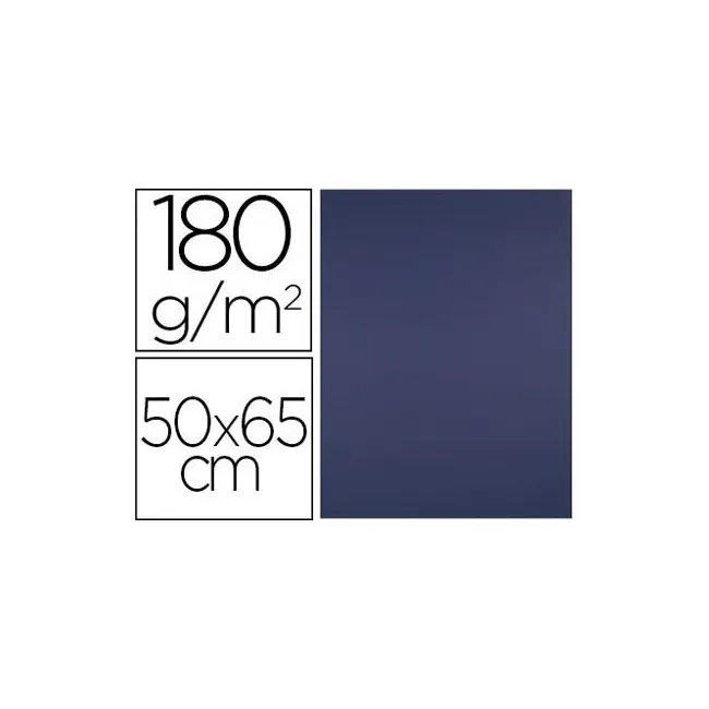 CARTULINA LIDERPAPEL 50X65 CM 180 GR ZAFIRO UNIDAD