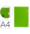 CARPETA LIDERPAPEL DOSSIER UÑERO 44003 POLIPROPILENO DIN A4 VERDE 2...