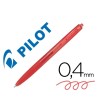 BOLIGRAFO PILOT SUPERGRIP G ROJO RETRACTIL SUJECION DE CAUCHO TINTA...