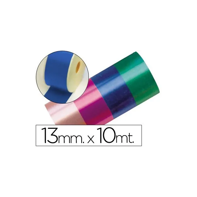 CINTA FANTASIA 10 MT X 13 MM AZUL
