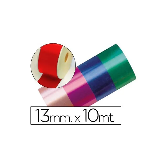 CINTA FANTASIA 10 MT X 13 MM ROJO
