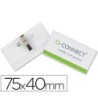 IDENTIFICADOR Q-CONNECT CON PINZA E IMPERDIBLE KF01568 40X75 MM.