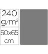 CARTULINA LIDERPAPEL 50X65 CM GRIS 240 GR UNIDAD