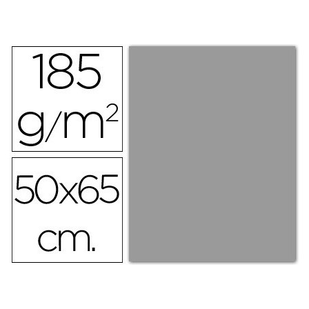 CARTULINA GUARRO GRIS PERLA -50X65 CM -185 GR