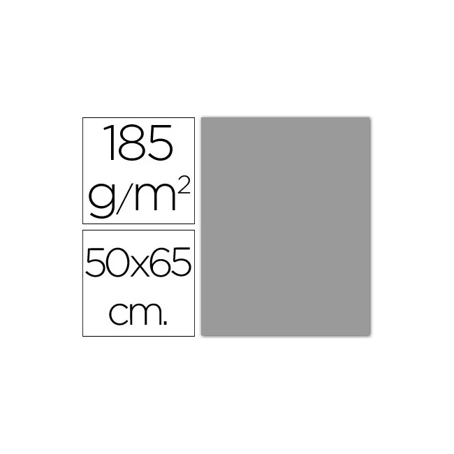 CARTULINA GUARRO GRIS PERLA -50X65 CM -185 GR
