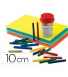 PUNZON PLASTICO DE COLOR -CON PUNTA DE ACERO LATONADO