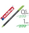 ROTULADOR EDDING PUNTA FIBRA 1200 VERDE NEON N.64 PUNTA DE FIBRA 0,...