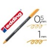 ROTULADOR EDDING PUNTA FIBRA 1200 NARANJA NEON N.66 PUNTA DE FIBRA ...