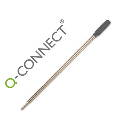 RECAMBIO BOLIGRAFO Q-CONNECT TIPO CROSS NEGRO