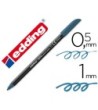 ROTULADOR EDDING PUNTA FIBRA 1200 AZUL ACERO N.17 -PUNTA REDONDA 0....