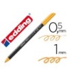 ROTULADOR EDDING PUNTA FIBRA 1200 NARANJA CLARO N.16 -PUNTA REDONDA...