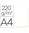 SUBCARPETA CARTULINA EXACOMPTA DIN A4 BLANCA 220 GR