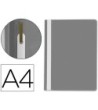 CARPETA DOSSIER FASTENER PLASTICO Q-CONNECT DIN A4 GRIS