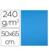 CARTULINA LIDERPAPEL 50X65 CM 240G/M2 AZUL