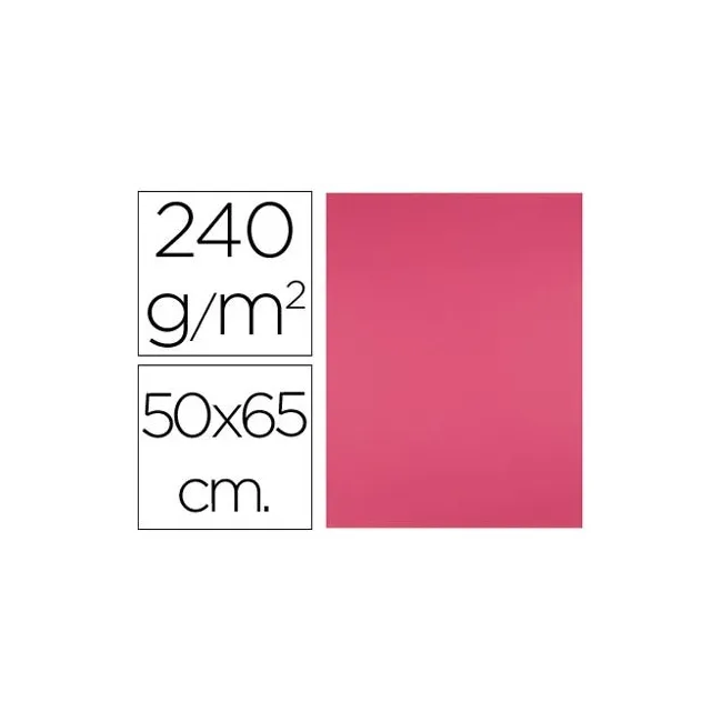 CARTULINA LIDERPAPEL 50X65 CM 240G/M2 FUCSIA