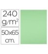 CARTULINA LIDERPAPEL 50X65 CM 240G/M2 VERDE PISTACHO