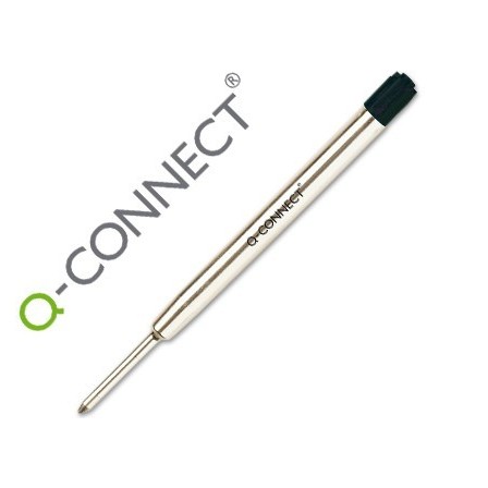 RECAMBIO BOLIGRAFO Q-CONNECT TIPO PARKER NEGRO