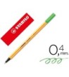 ROTULADOR STABILO PUNTA DE FIBRA POINT 88 VERDE 0,4 MM