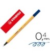 ROTULADOR STABILO PUNTA DE FIBRA POINT 88 AZUL OSCURO 0,4 MM
