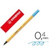 ROTULADOR STABILO PUNTA DE FIBRA POINT 88 AZUL CELESTE 0,4 MM