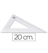 CARTABON LIDERPAPEL 20 CM PLASTICO CRISTAL