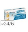 GRAPAS RAPID N 24/6 GALVANIZADAS STRONG CAJA DE 1000 GRAPAS