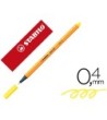 ROTULADOR STABILO PUNTA DE FIBRA POINT 88 AMARILLO LIMON 0,4 MM