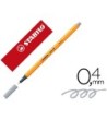 ROTULADOR STABILO PUNTA DE FIBRA POINT 88 GRIS AZULADO CLARO 0,4 MM