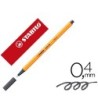 ROTULADOR STABILO PUNTA DE FIBRA POINT 88 GRIS AZULADO INTENSO 0,4 MM