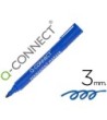 ROTULADOR Q-CONNECT MARCADOR PERMANENTE AZUL PUNTA REDONDA 3.0 MM