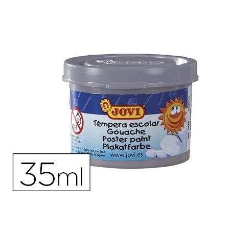 TEMPERA JOVI 35 ML PLATA
