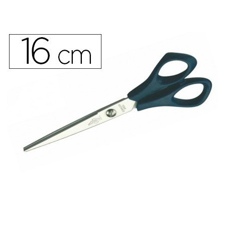TIJERA OFICINA FAIBO ACERO INOXIDABLE 16 CM EMPUÑADURA ERGONOMICA E...