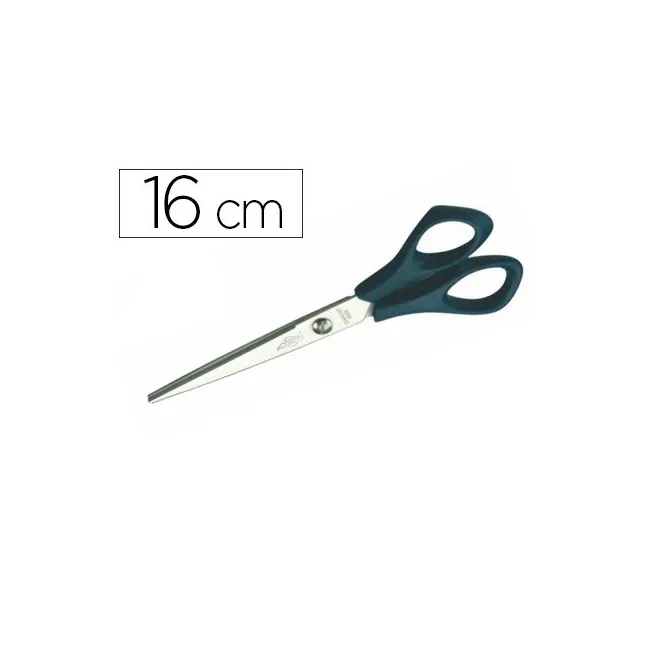 TIJERA OFICINA FAIBO ACERO INOXIDABLE 16 CM EMPUÑADURA ERGONOMICA E...