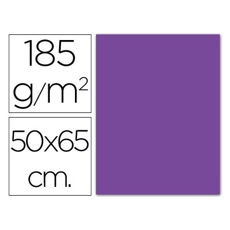 CARTULINA GUARRO VIOLETA -50X65 CM -185 GR