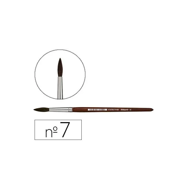 PINCELES ACUARELA PELIKAN SERIE 25 N.7 VIROLA ALUMINIO