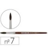 PINCELES ACUARELA PELIKAN SERIE 25 N.7 VIROLA ALUMINIO