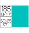 CARTULINA GUARRO VERDE MENTA 50X65 CM 185 GR
