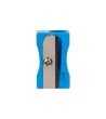 SACAPUNTAS LIDERPAPEL METALICO CUÑA 1 USO COLOR AZUL
