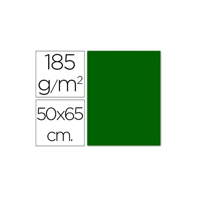 CARTULINA GUARRO VERDE BILLAR -50X65 CM -185 GR
