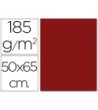 CARTULINA GUARRO GRANATE -50X65 CM -185 GR