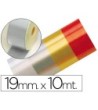 CINTA FANTASIA 10 MT X 19 MM PLATA