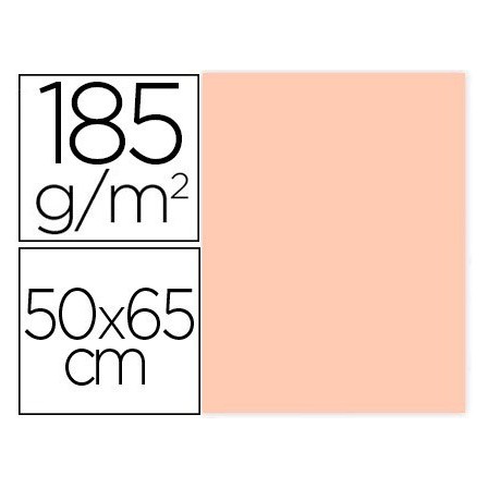 CARTULINA GUARRO CARNE 50X65 CM 185 GR