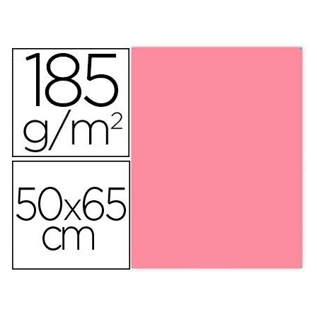 CARTULINA GUARRO ROSA CHICLE 50X65 CM 185 GR